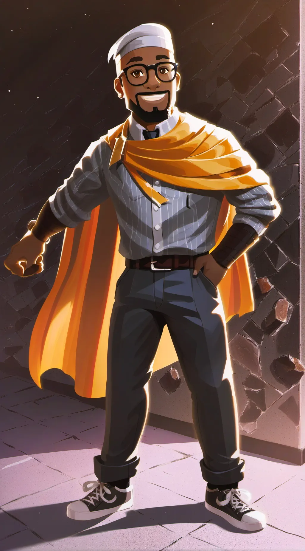 ai character: Ale background