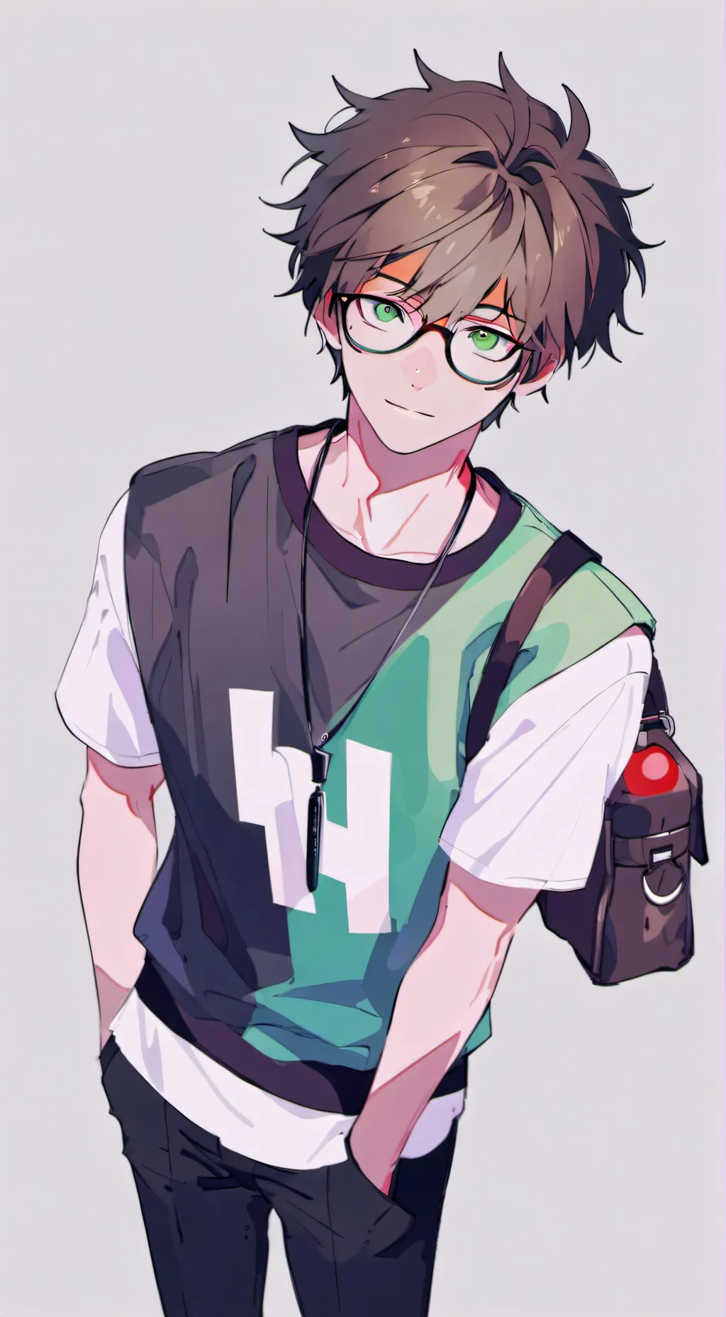 ai character: X+Elias+X background