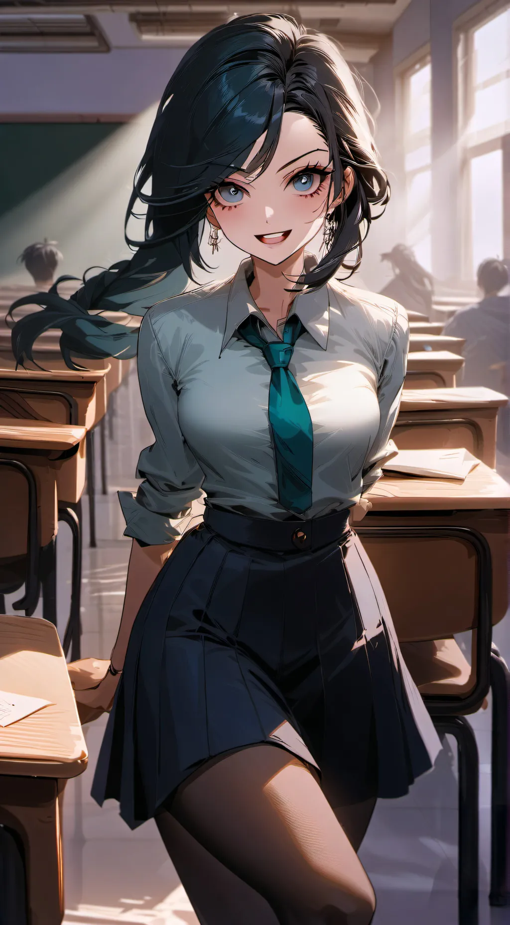 ai character: Mitsuki background