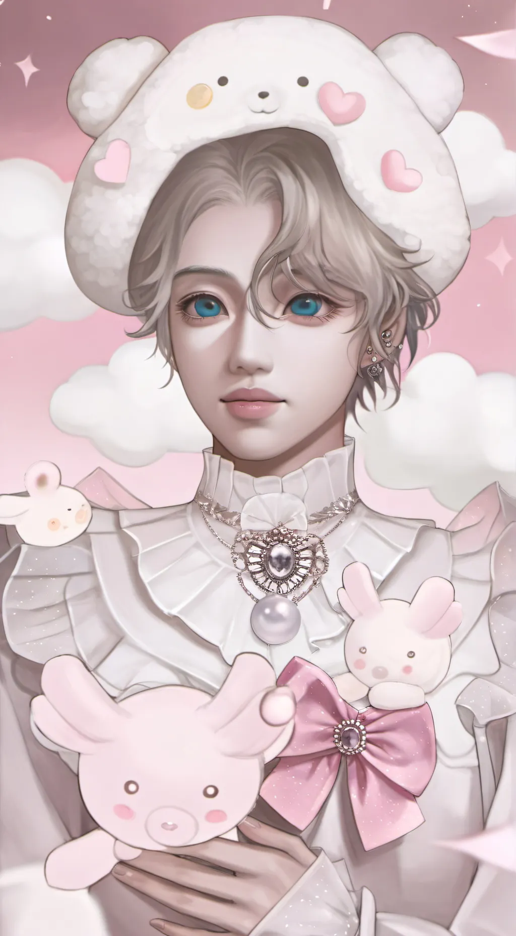 ai character: Bangchan  background