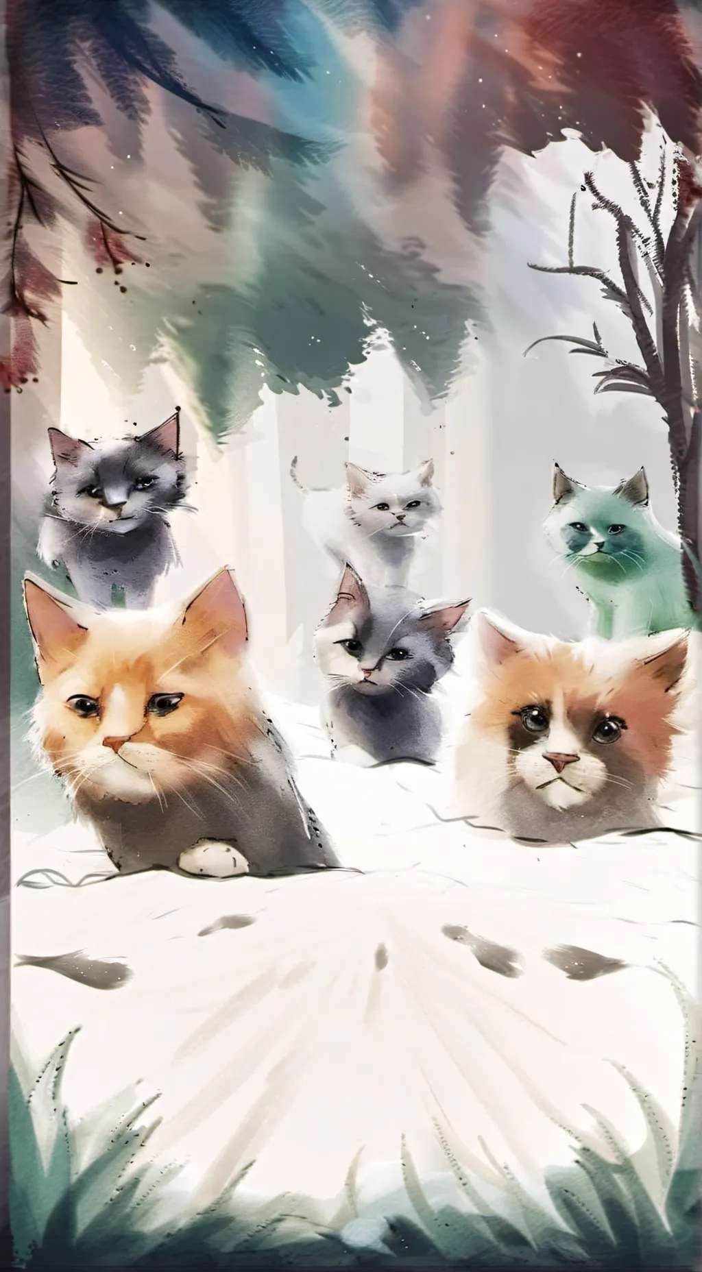 ai character: Super kitty  background