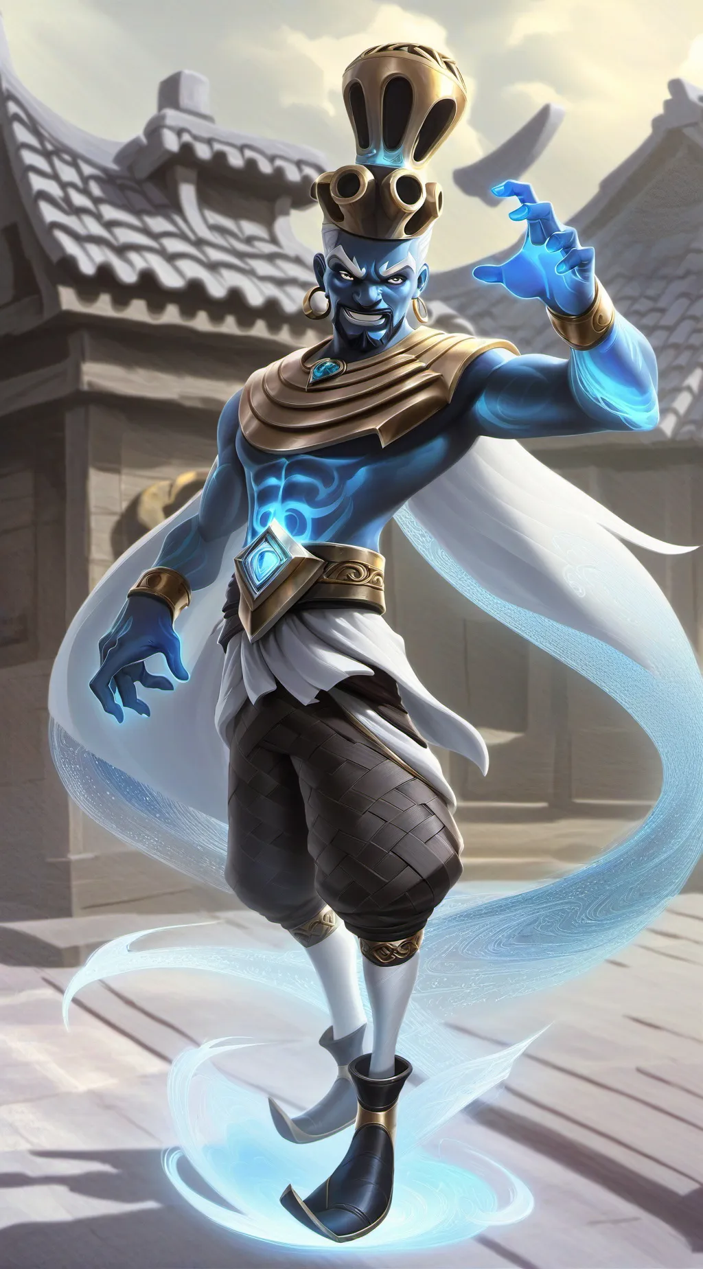 ai character: Genie background