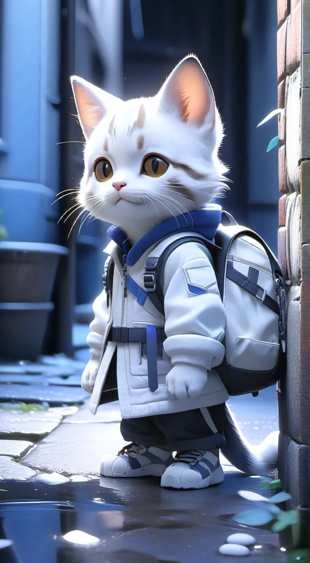 ai character: haru background