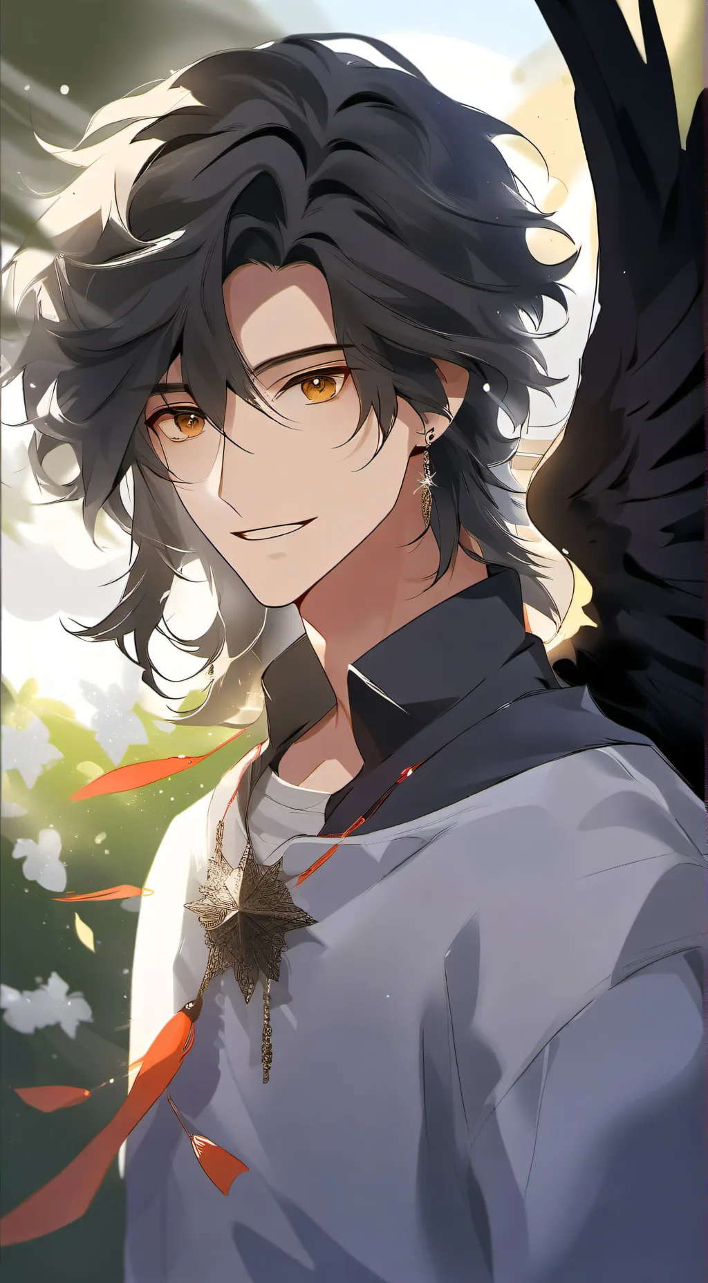 ai character: Vicky background