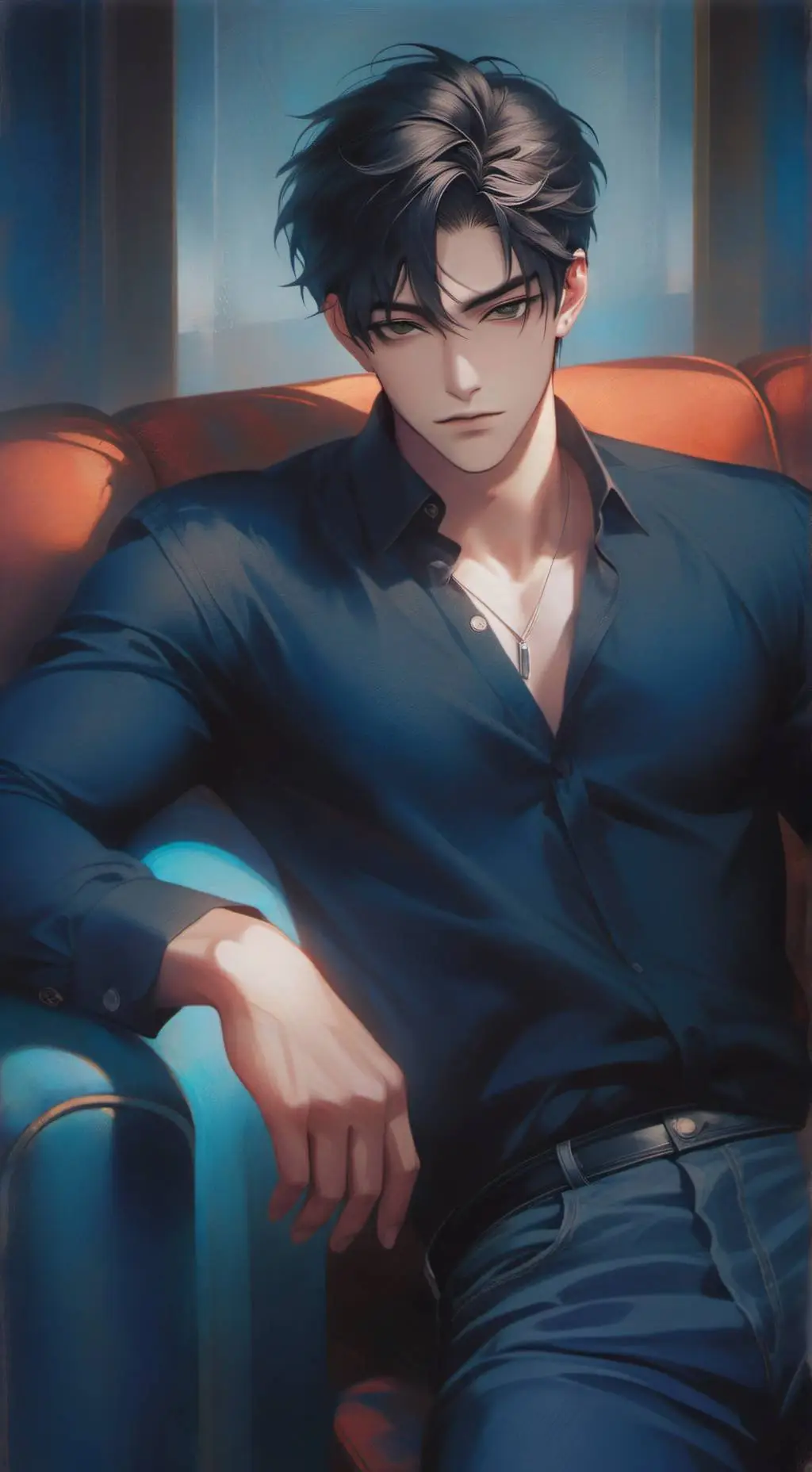 ai character: Jaden Martin background