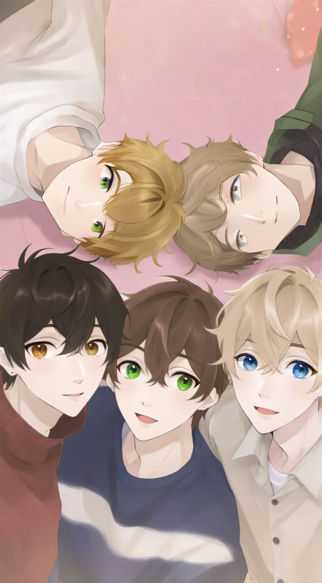 ai character: Sleepover~! background