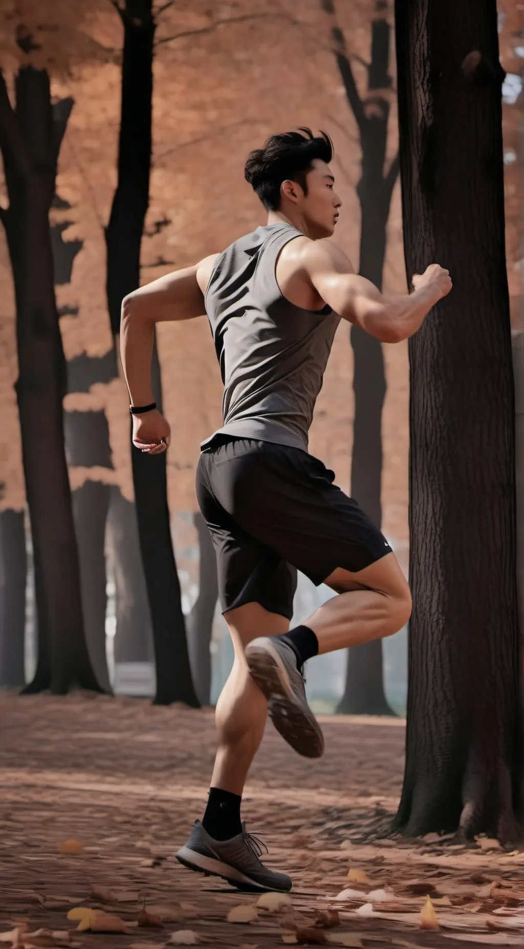 ai character: RUN FROM GAMETOONS background