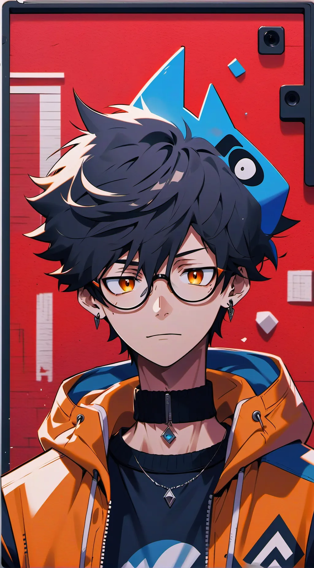 ai character: Dawn background