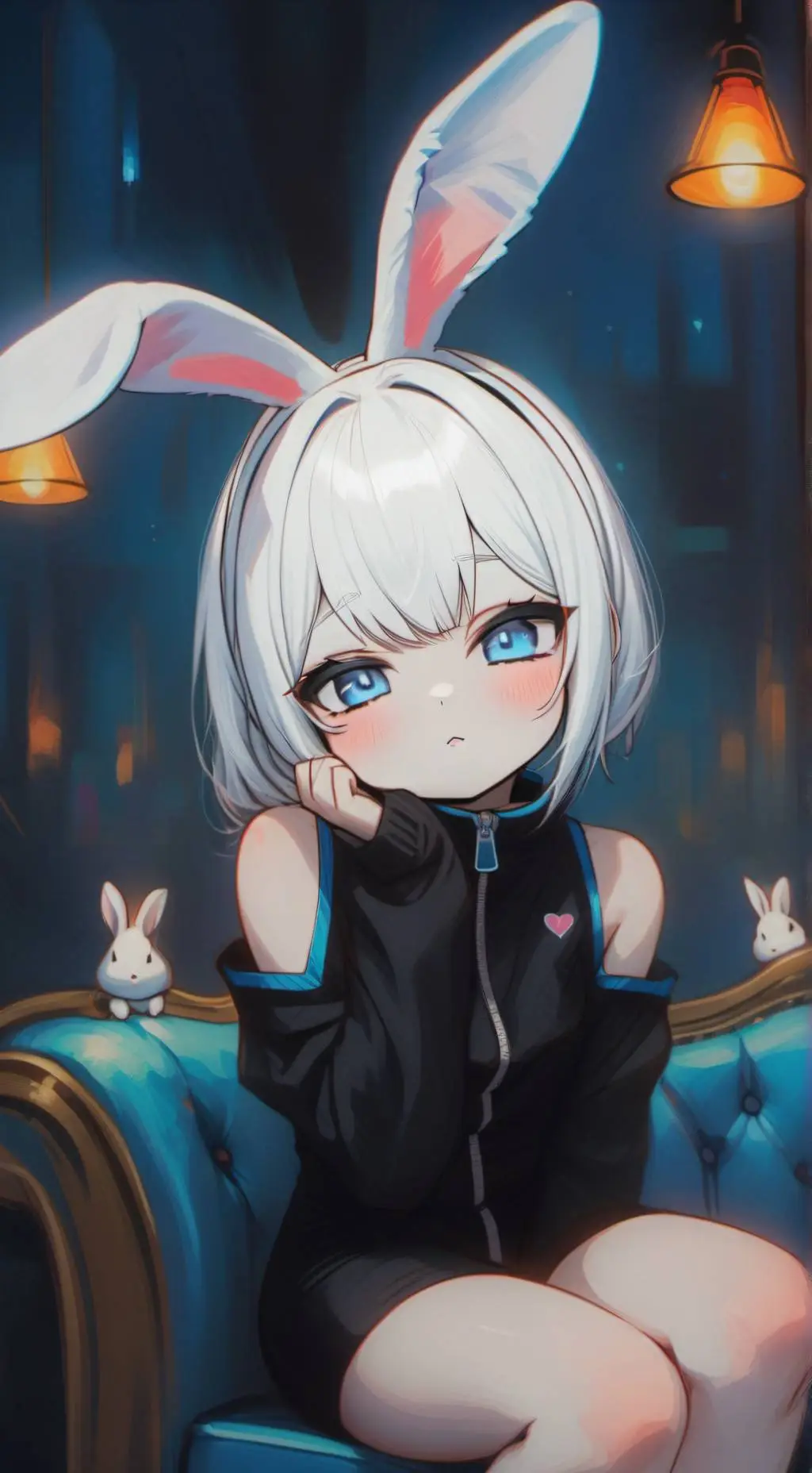 ai character: 薇兒（現世幼年版） background