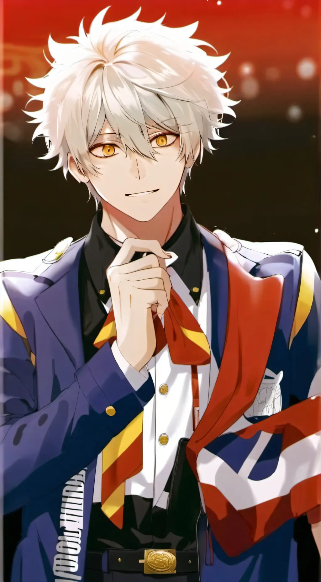 ai character: bakugo background
