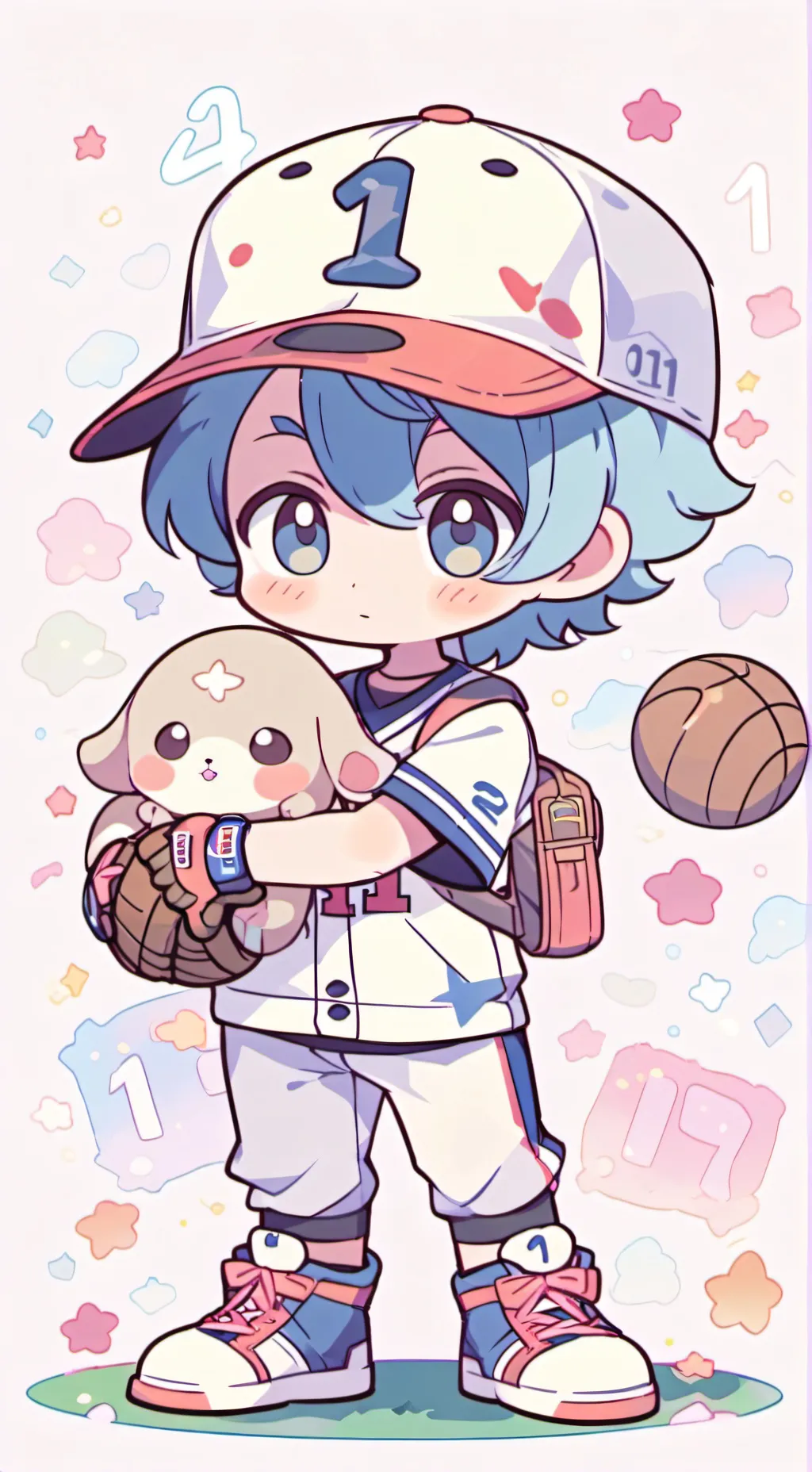ai character: Tetsuya Kuroko background