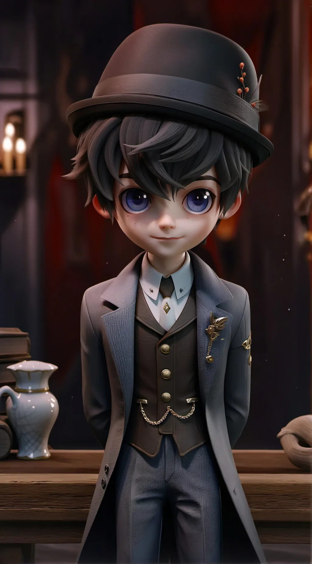 ai character: Eugene🪓 background