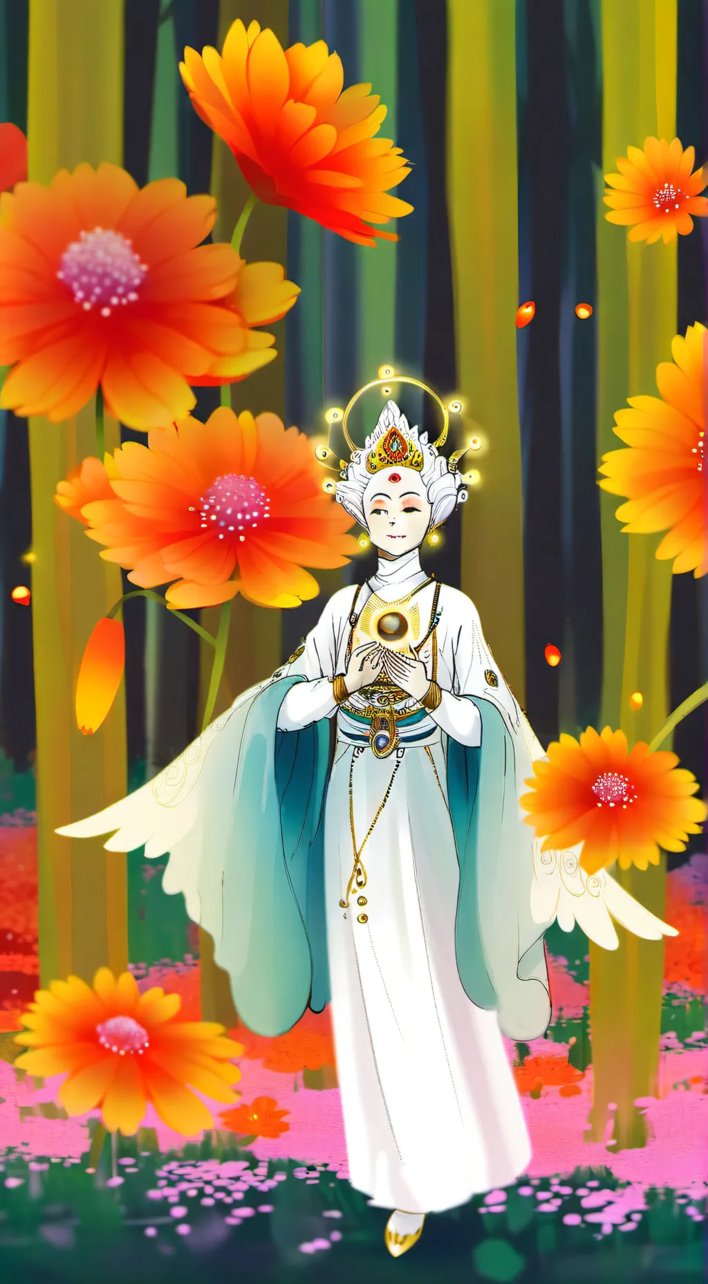 ai character: Dandy background