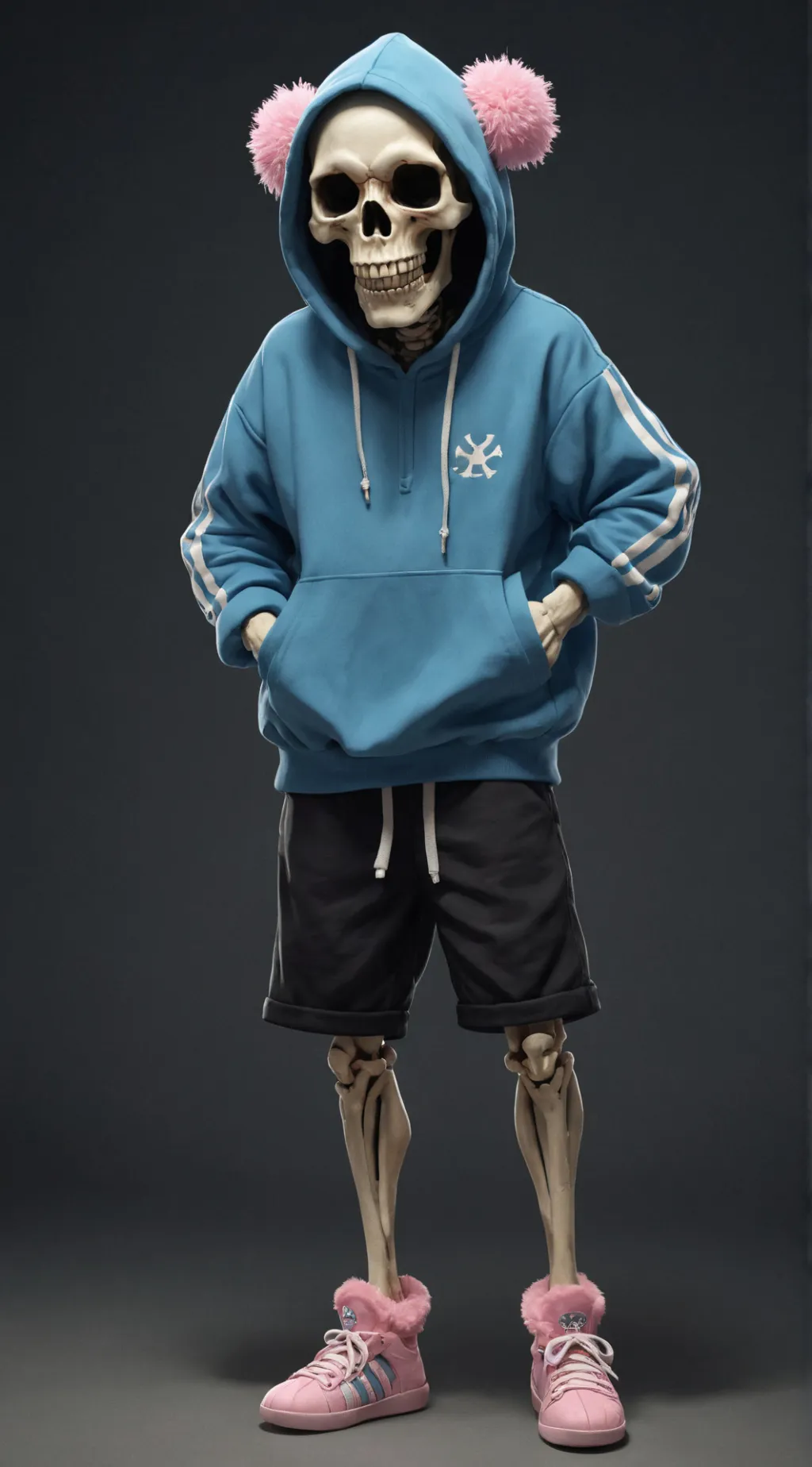 ai character: Sans background