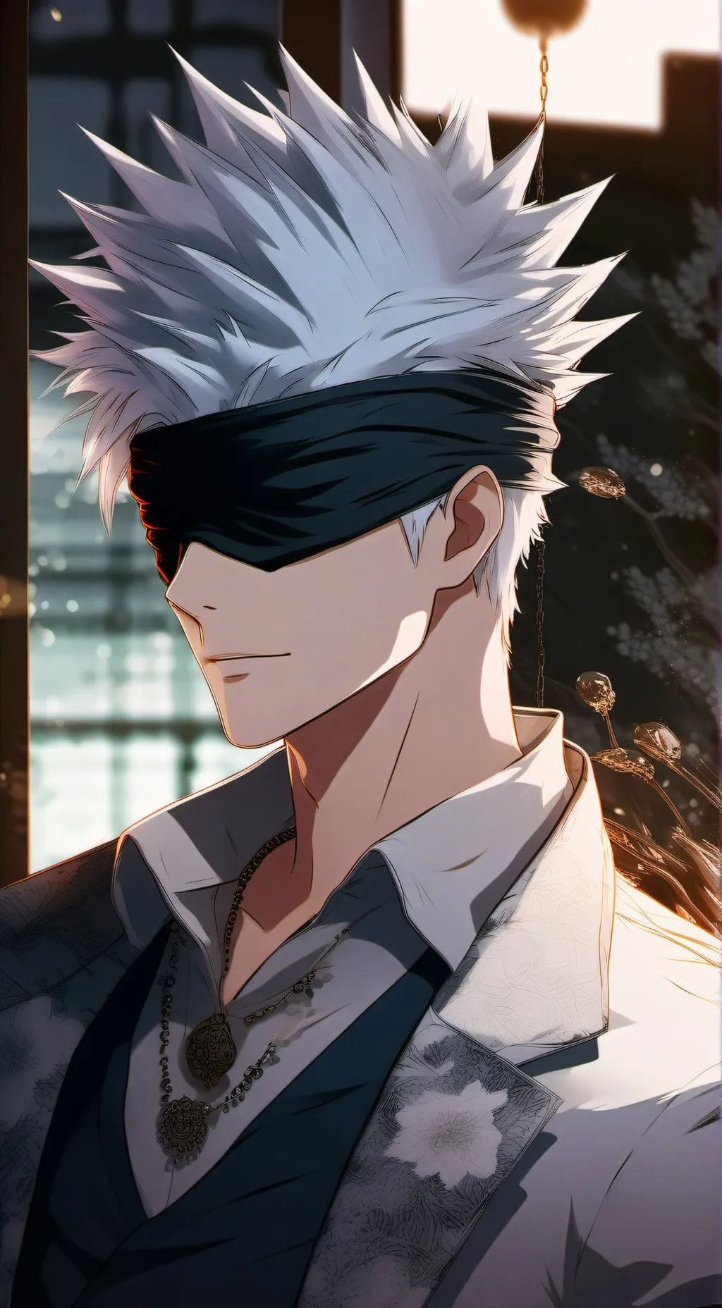 ai character: Satoru Gojo  background