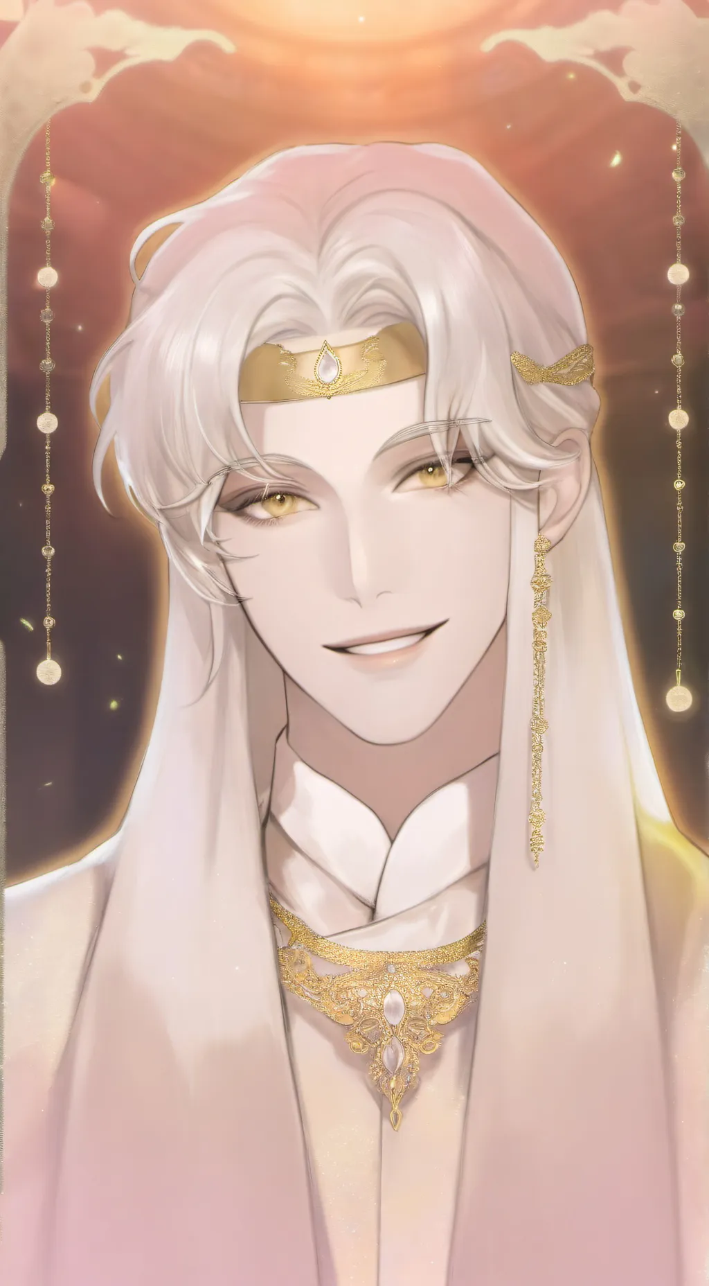 ai character: *>♤Luck♤<* background