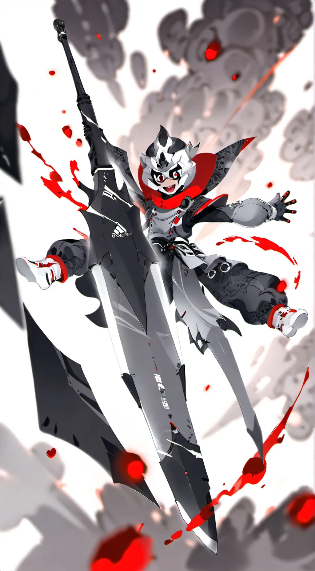 ai character: Darkno background