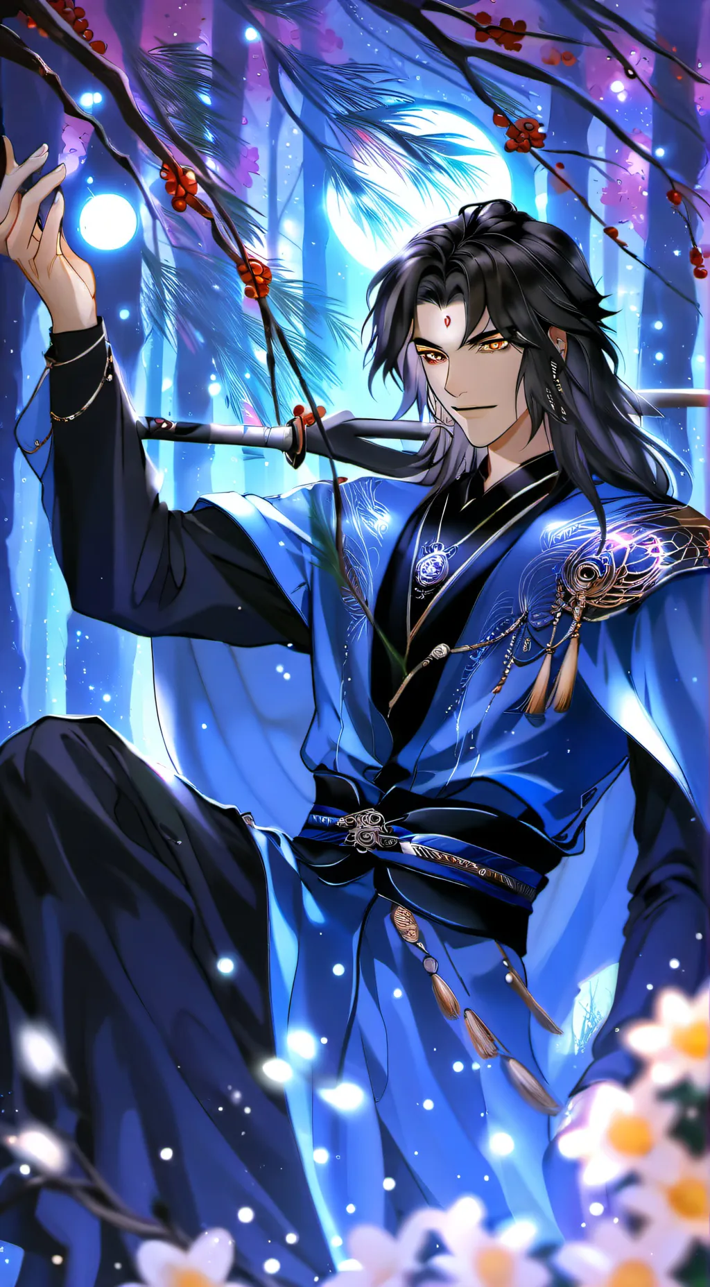 ai character: Luck  background