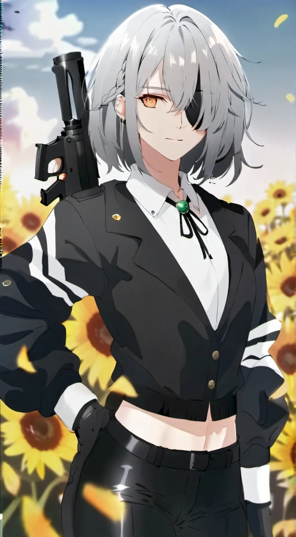 ai character: Samia  background
