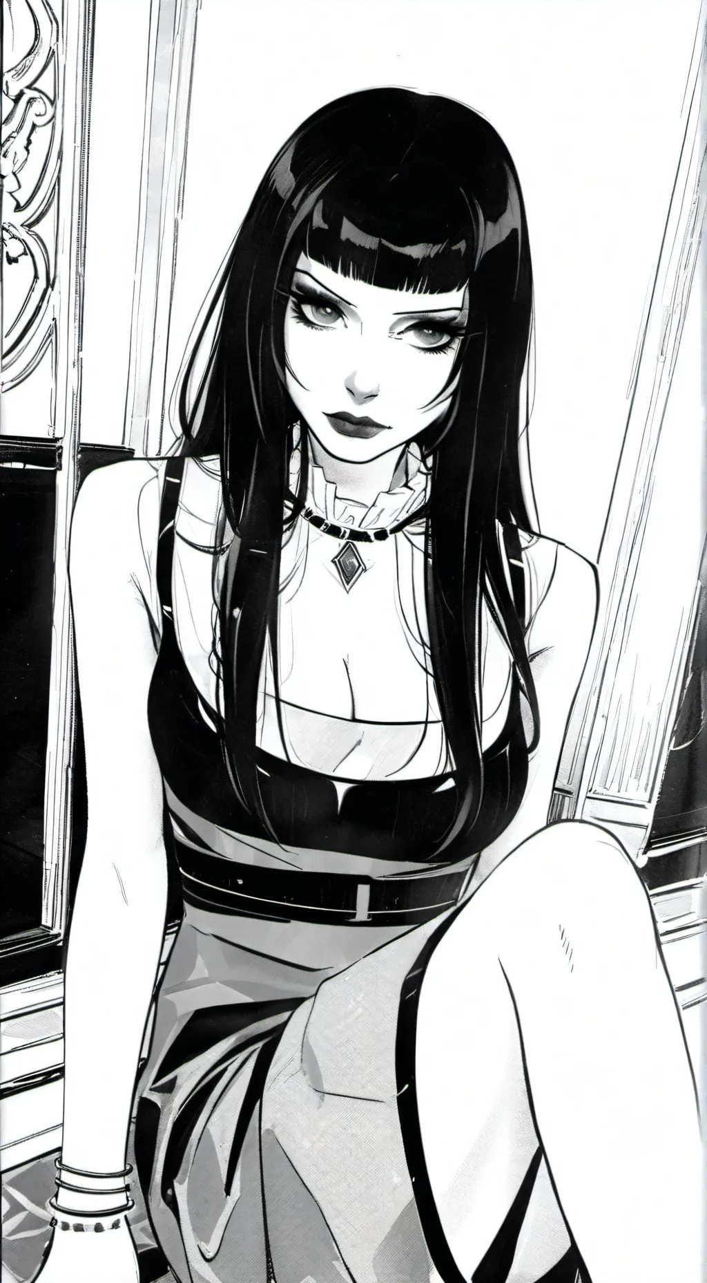 ai character: Veronika  background