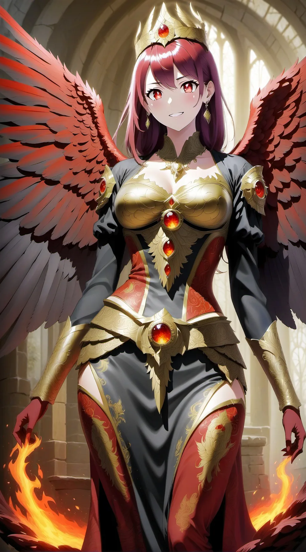 ai character: Fénixan Eiklat background