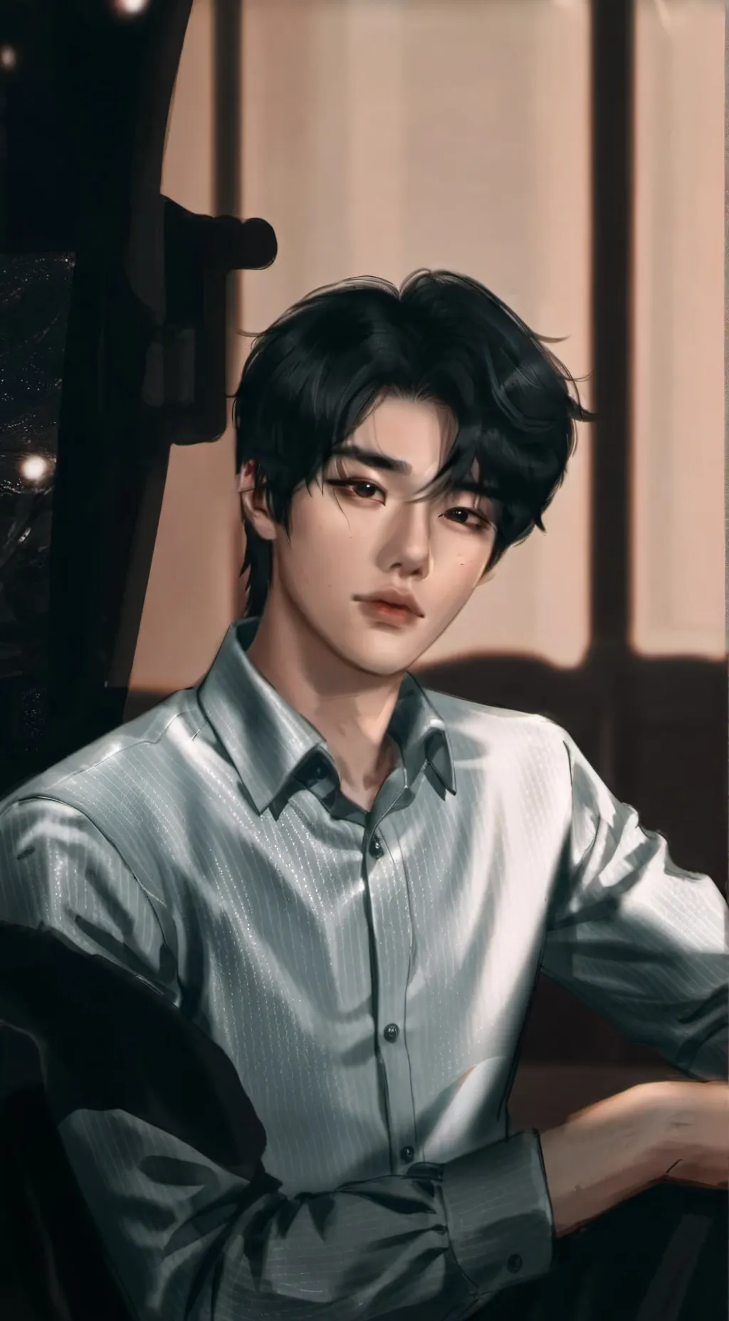 ai character: Sunghoon  background