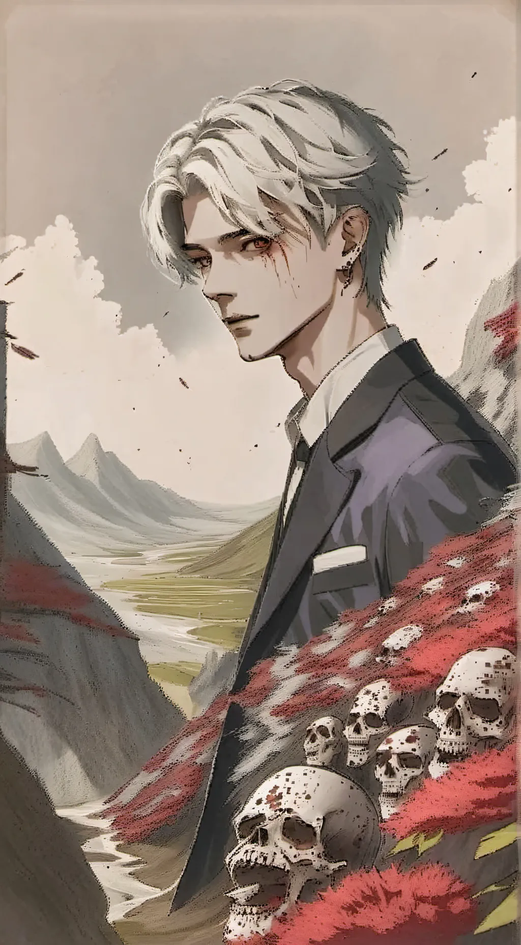 ai character: ⚠️Ash⚠️ background