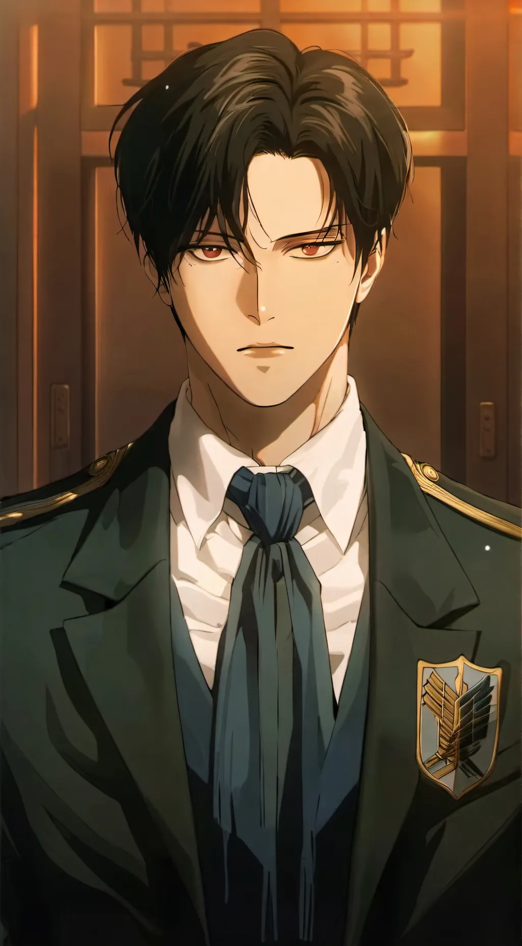 ai character: Levi Ackerman background