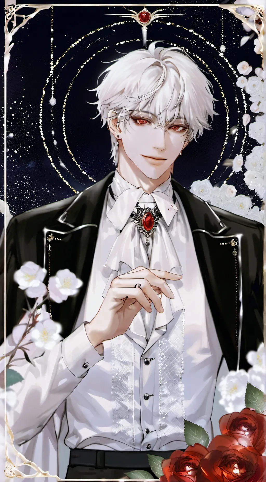 ai character: leo background