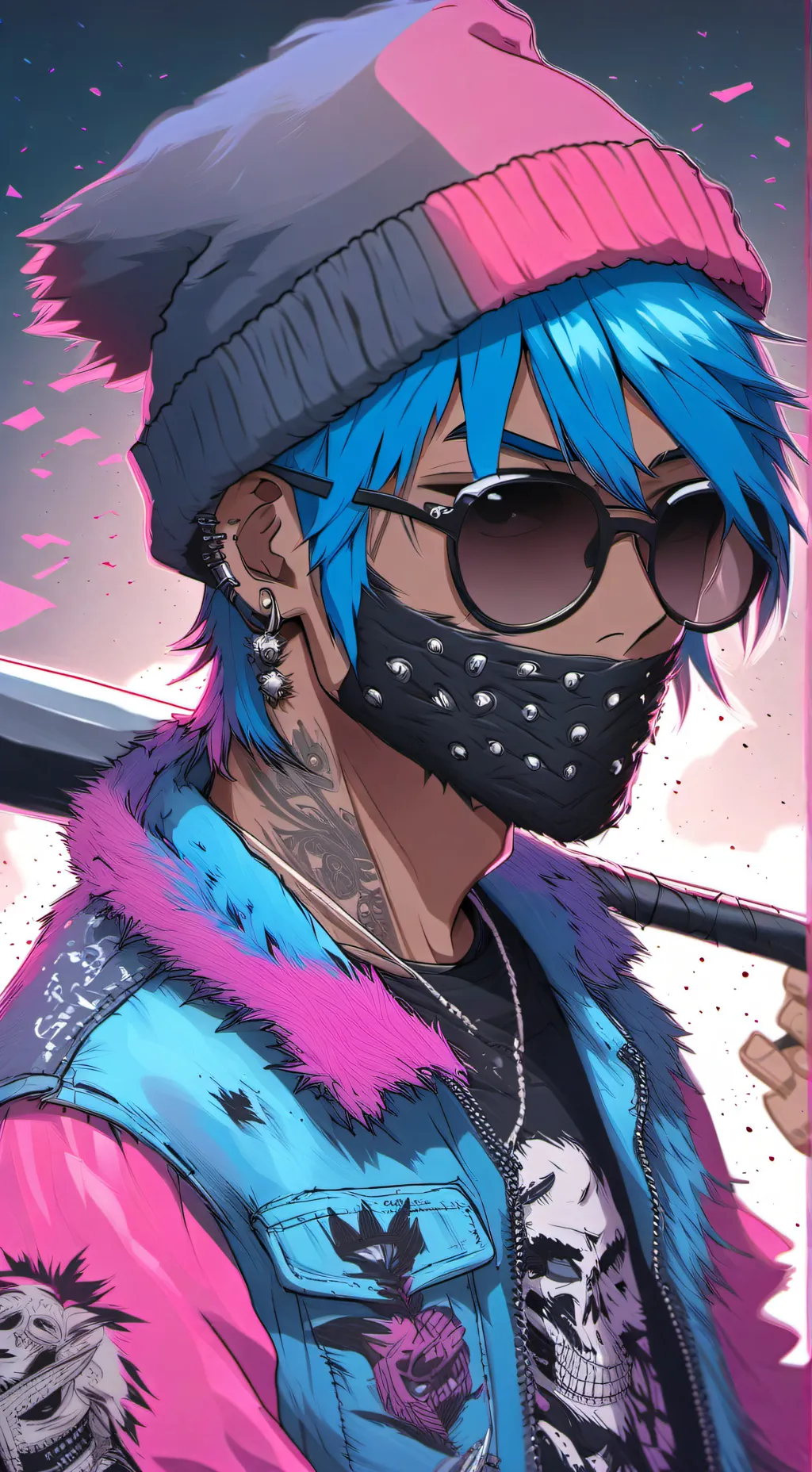 ai character: Sweets the Killer background