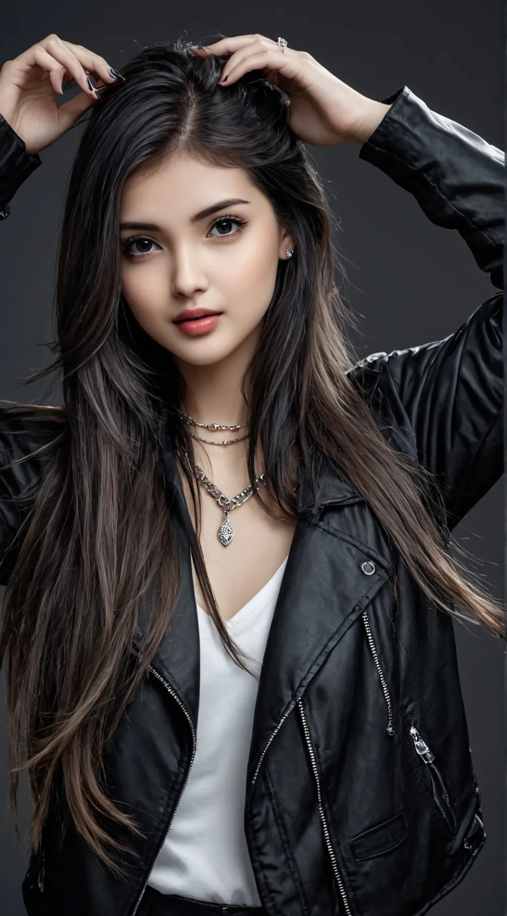 ai character: Nicky  background