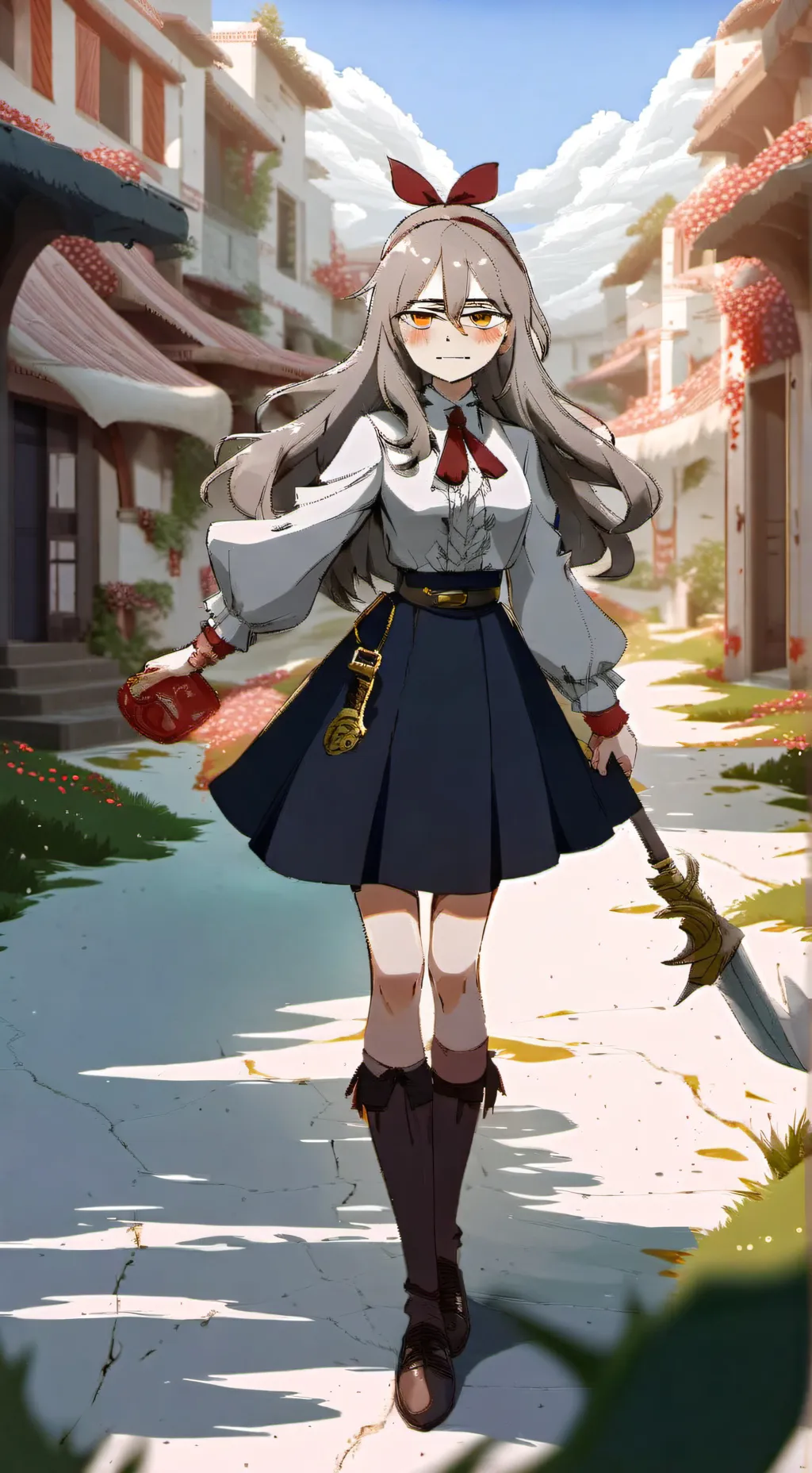 ai character: sara background