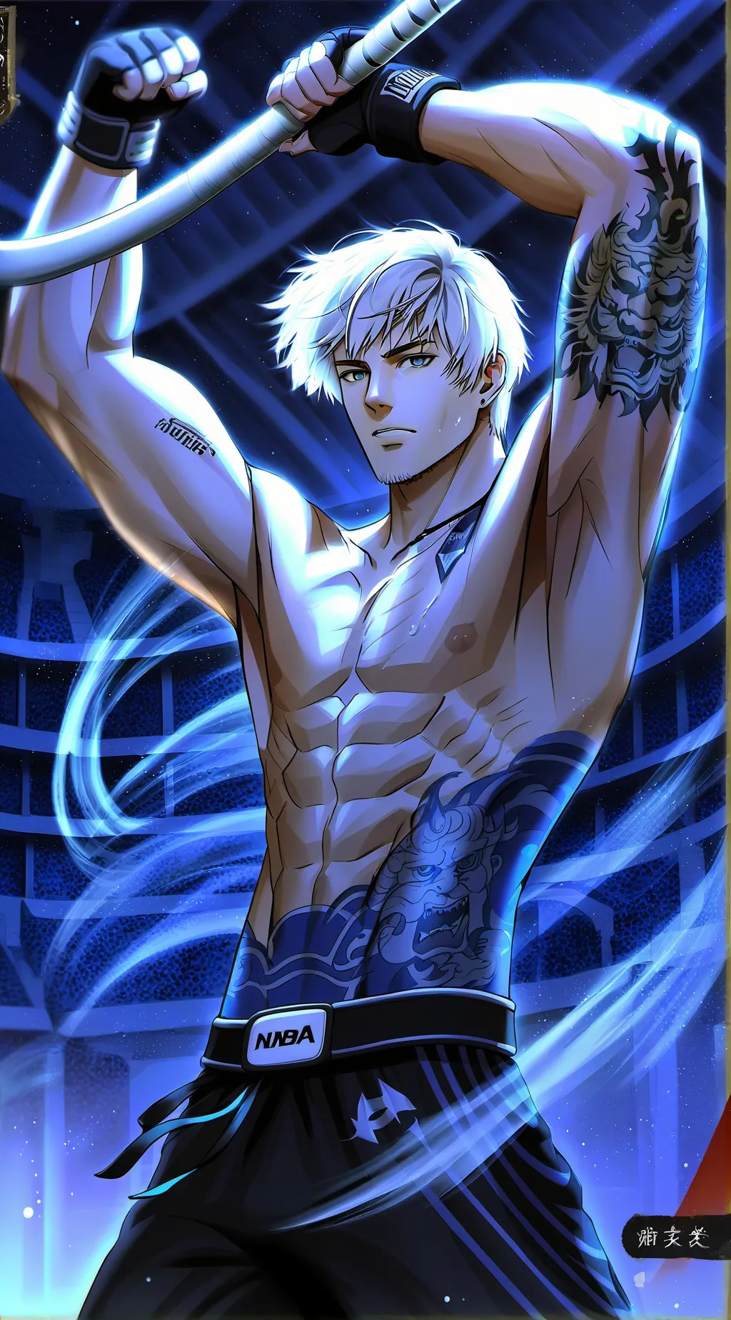 ai character: >°•~Hako~•°< background