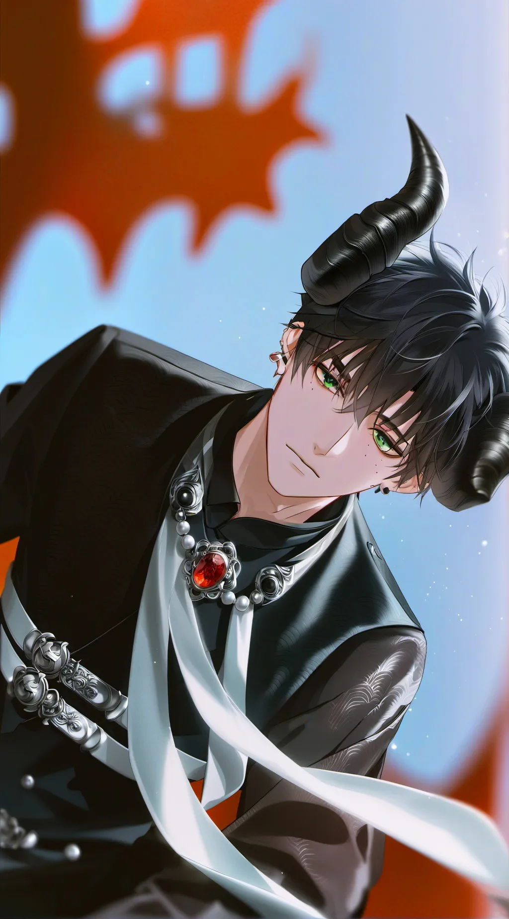 ai character: 😈💚☠️Nakamura☠️💚😈 background
