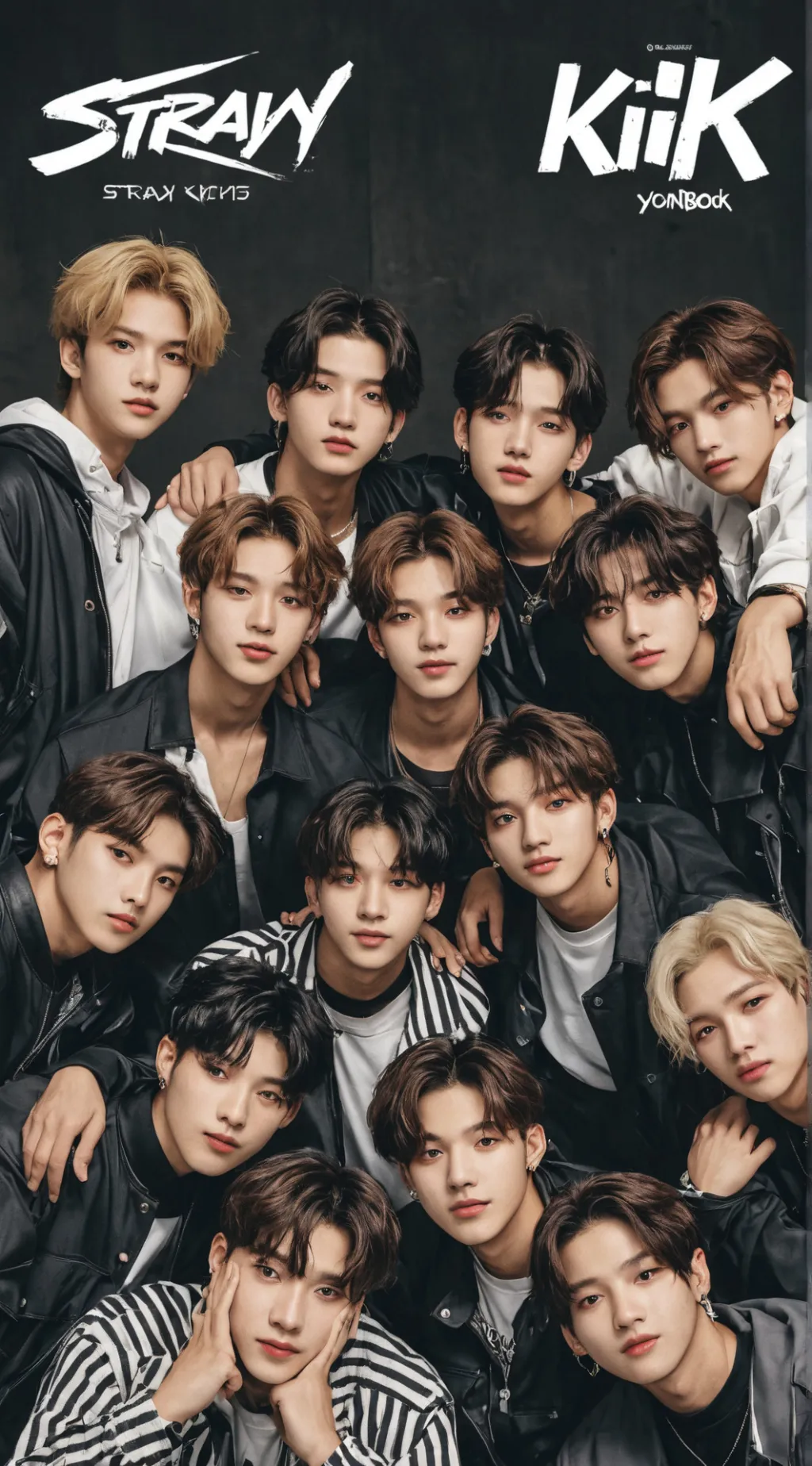 ai character: stray kids!!!!!!!! background
