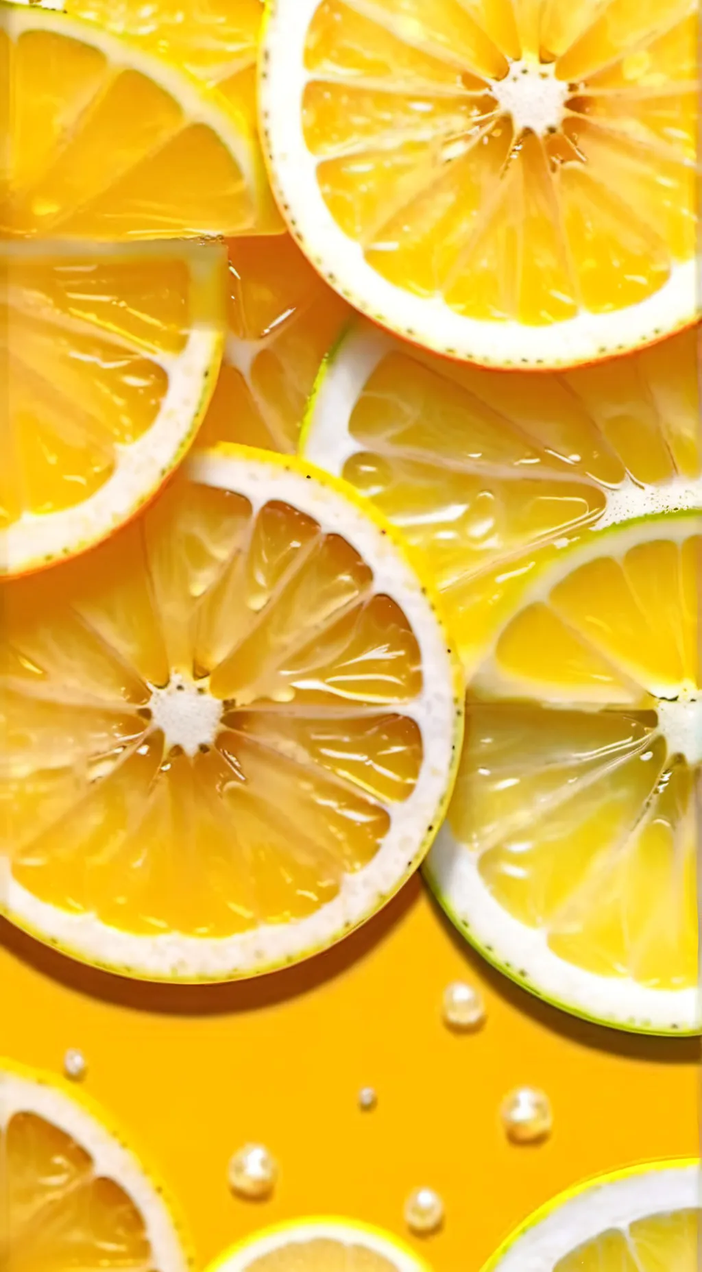 ai character: lemon background