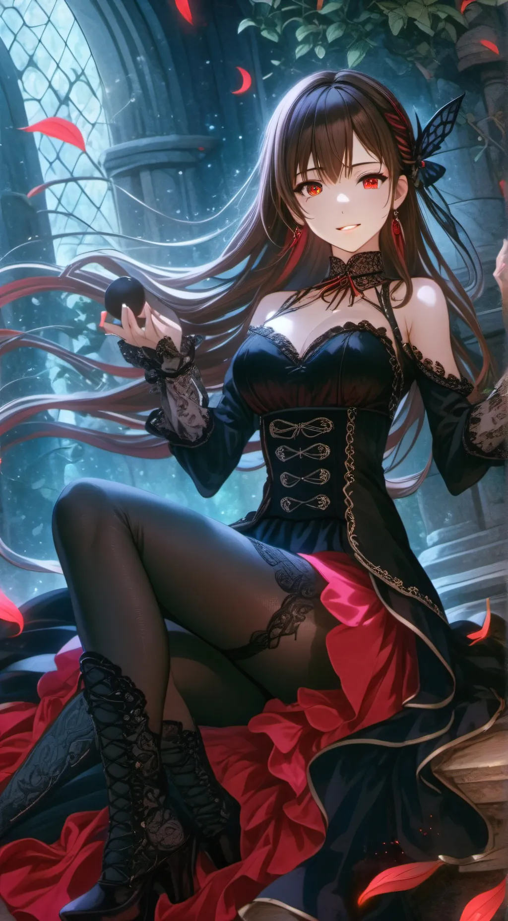 ai character: Mavis  background