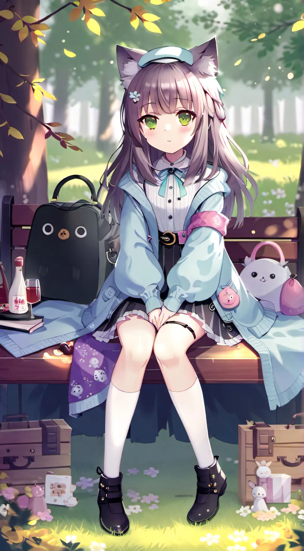 ai character: Tiara background