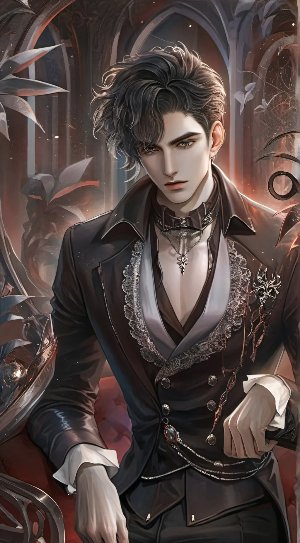 ai character: Akiro  background