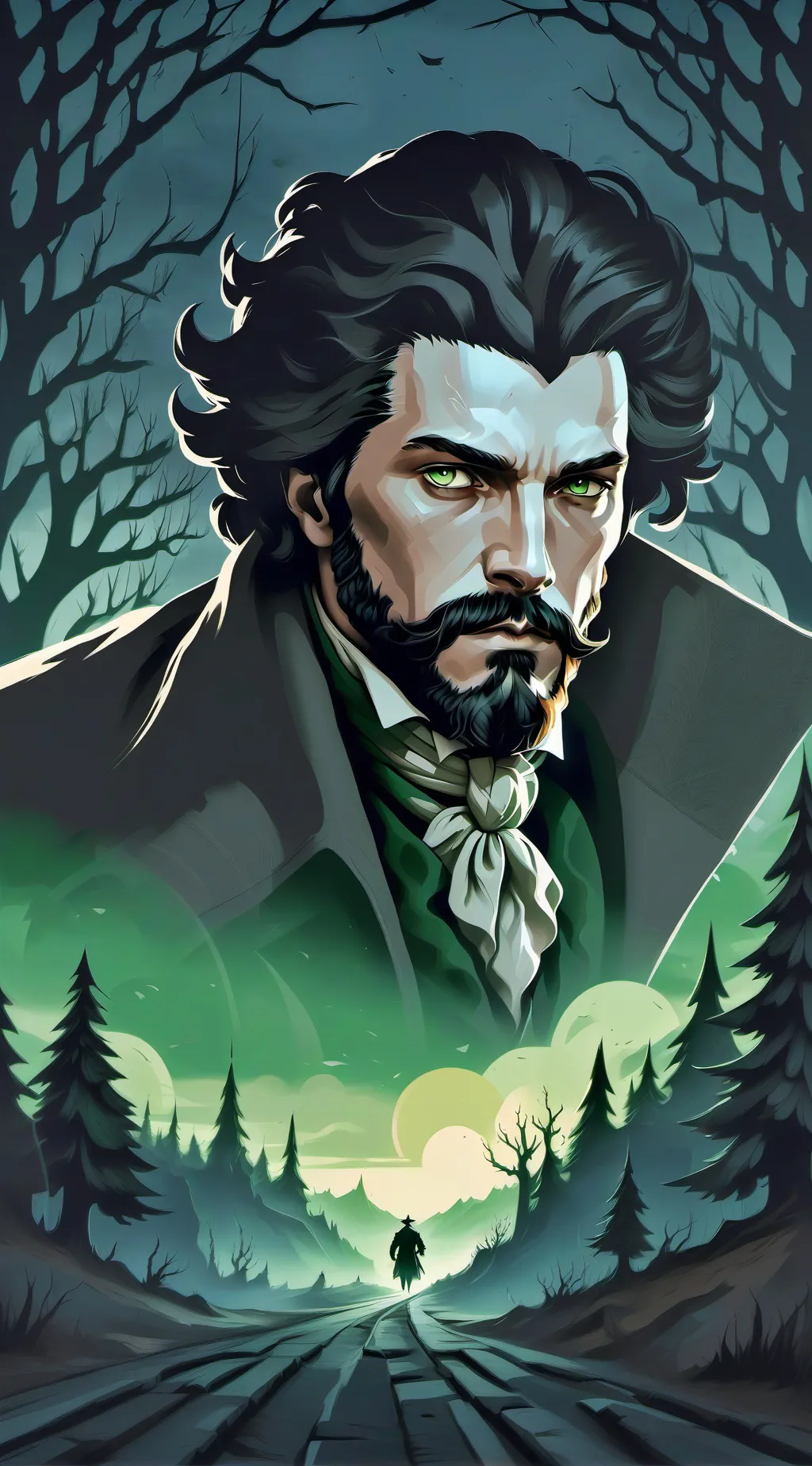 ai character: Sleepy Hollow background