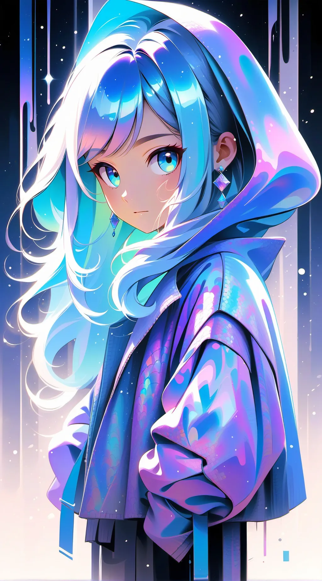 ai character: Lily  background
