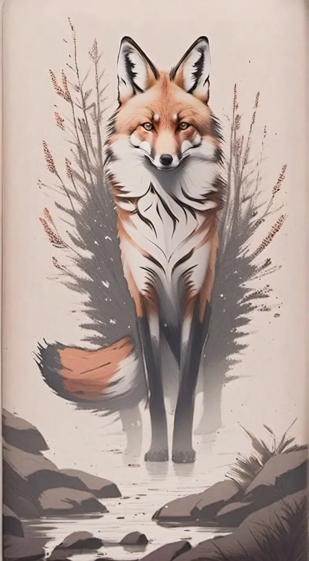 ai character: ~Foxy~ background