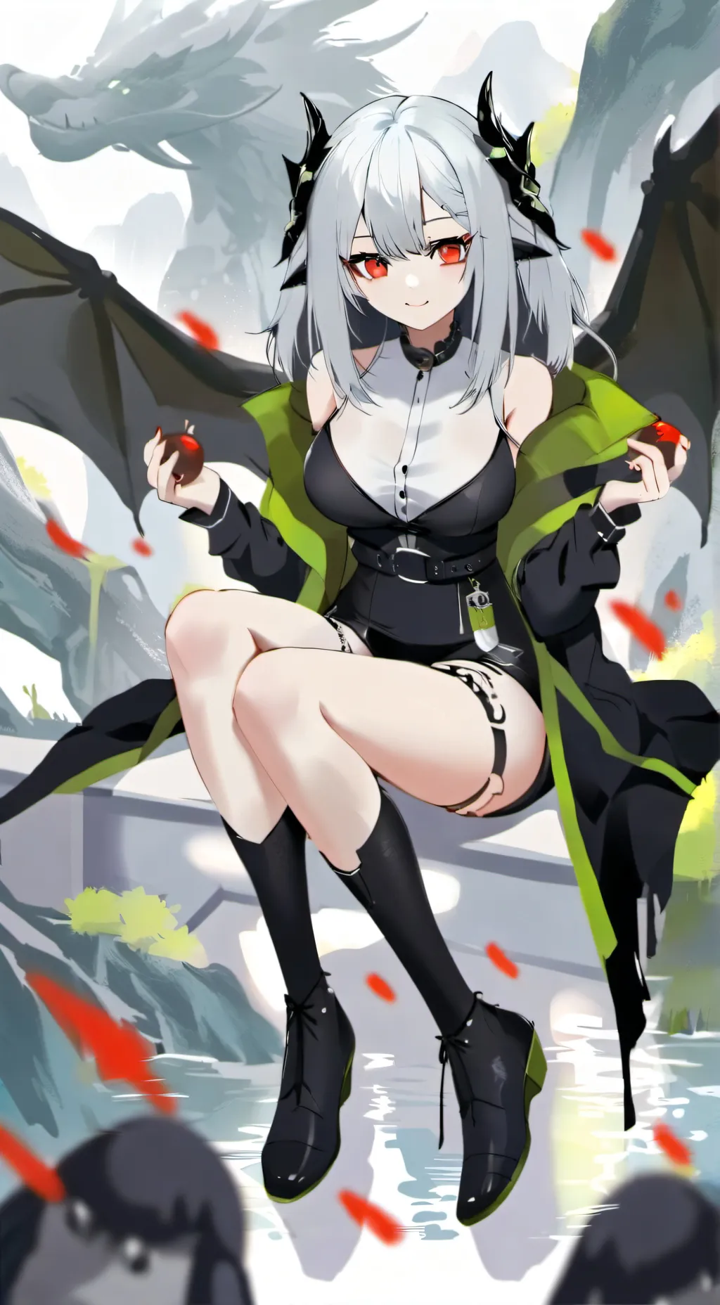 ai character: Angela  background