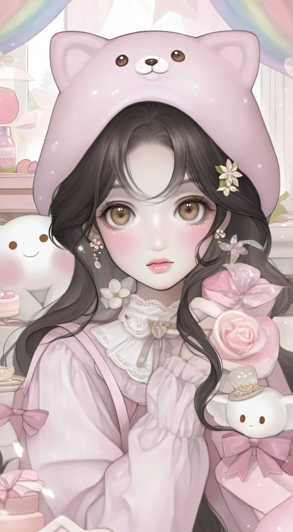 ai character: Valencia  background