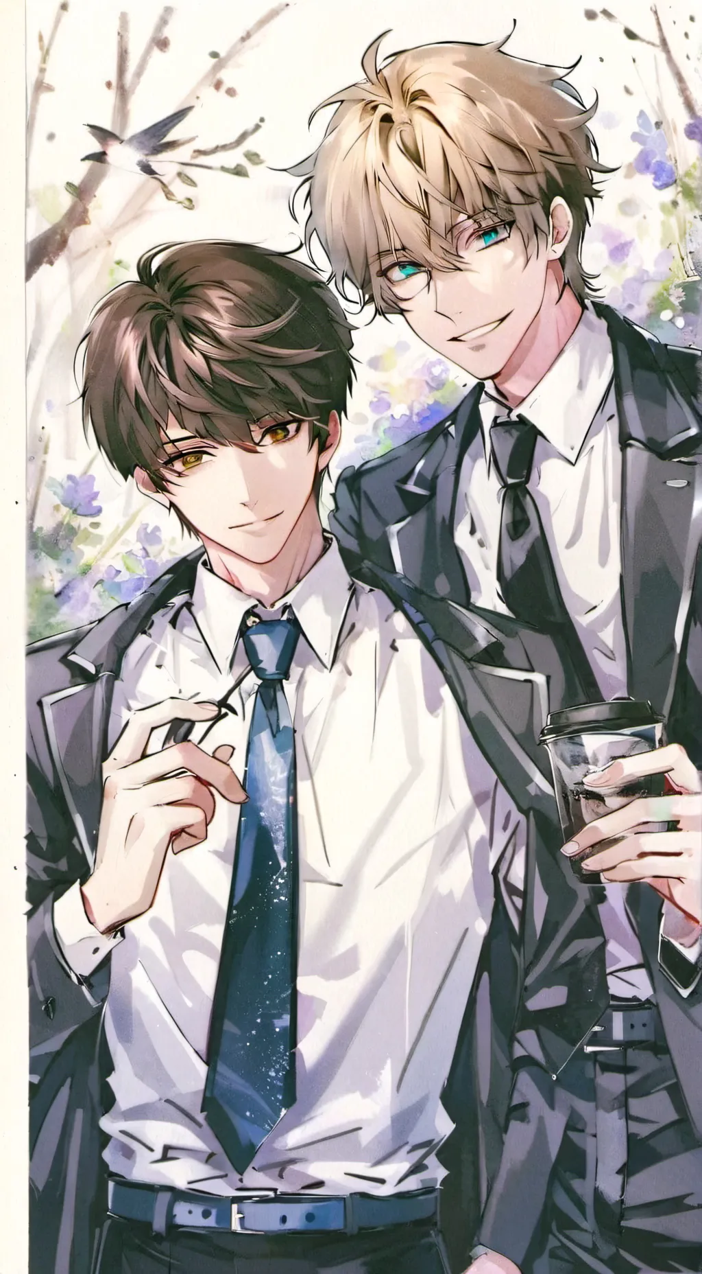 ai character: Fathers!~ background