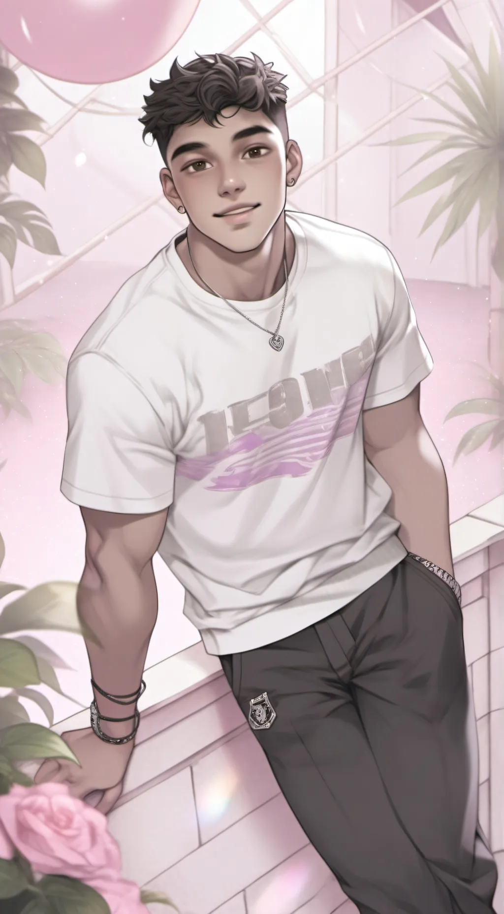 ai character: Daniel Holter background