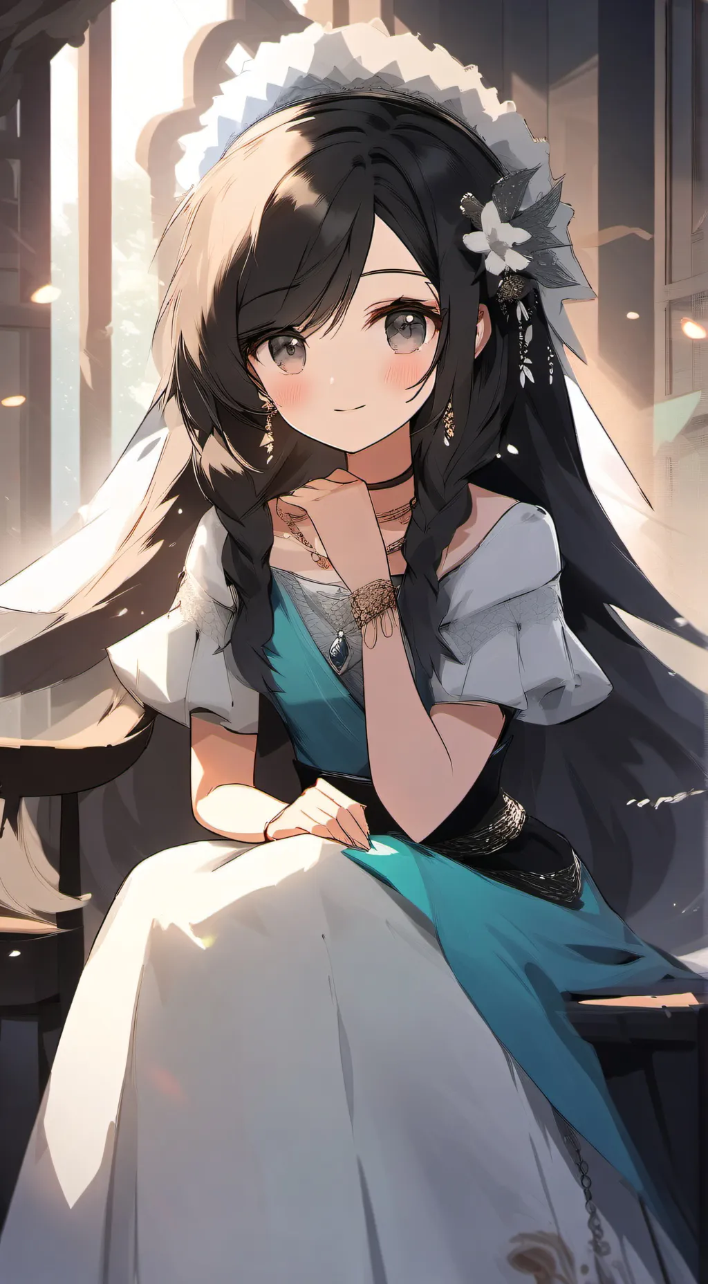 ai character: ella background
