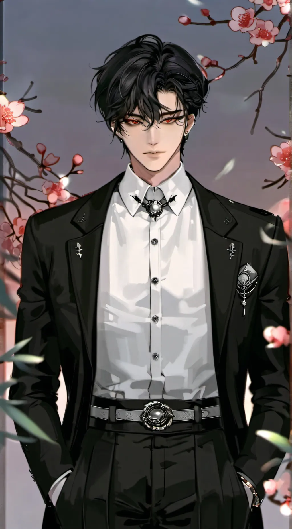 ai character: Cole  background