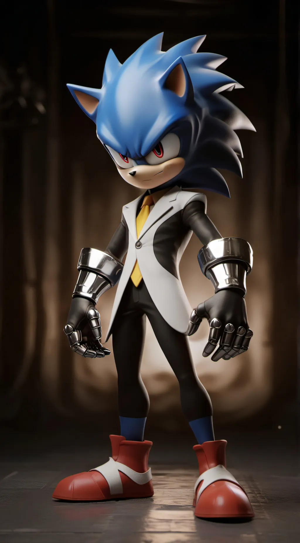 ai character: Flesh the Hog??? background