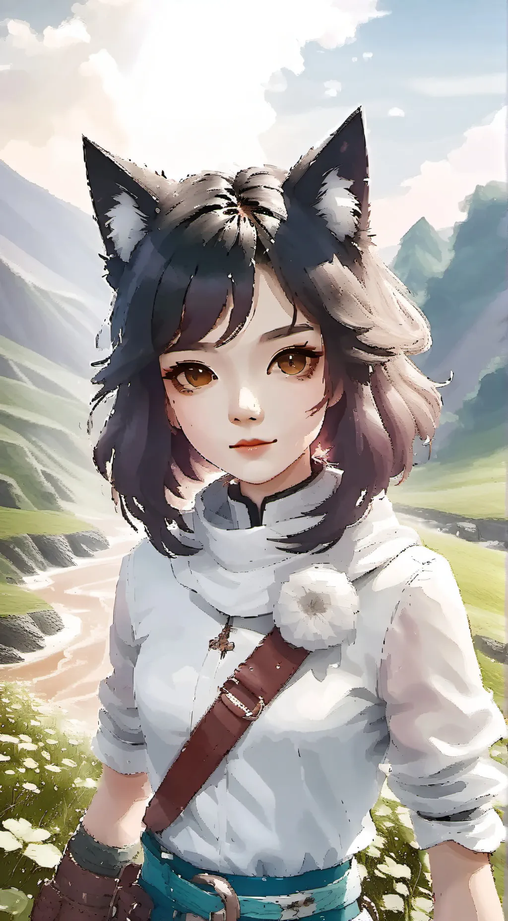 ai character: neko noob background